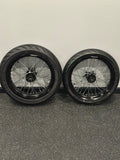 Meryx Wide Ultra Bee Supermoto - Silver Spokes