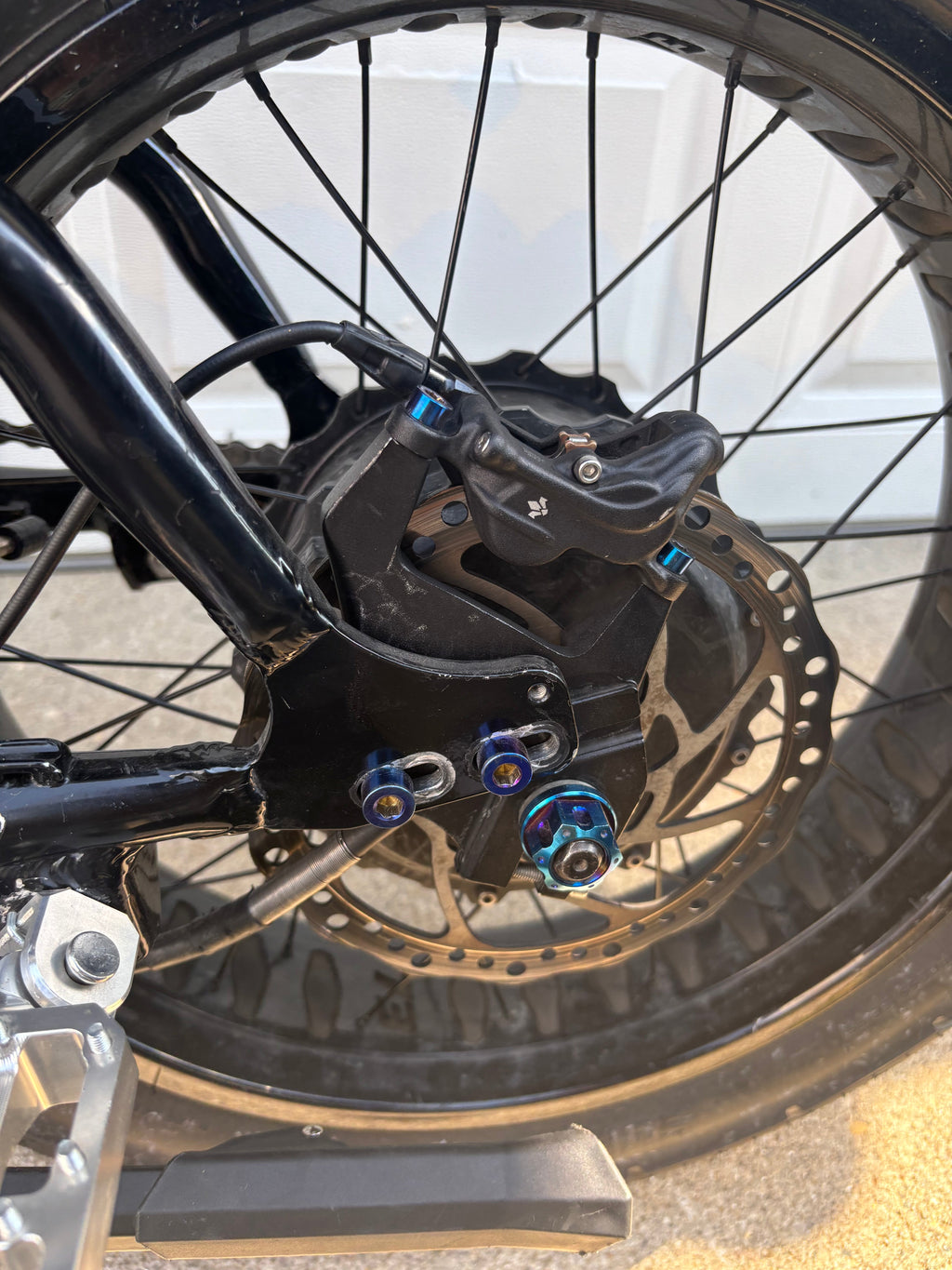 Super 73 Torque Titanium Bolts.