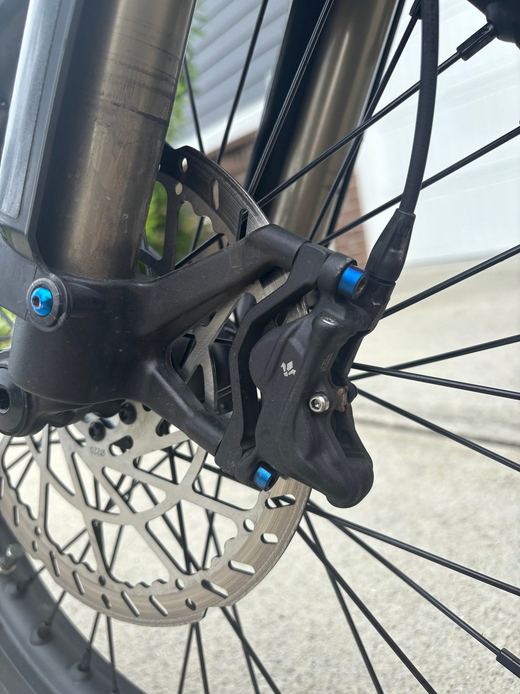 Brake Caliper Titanium Bolts.