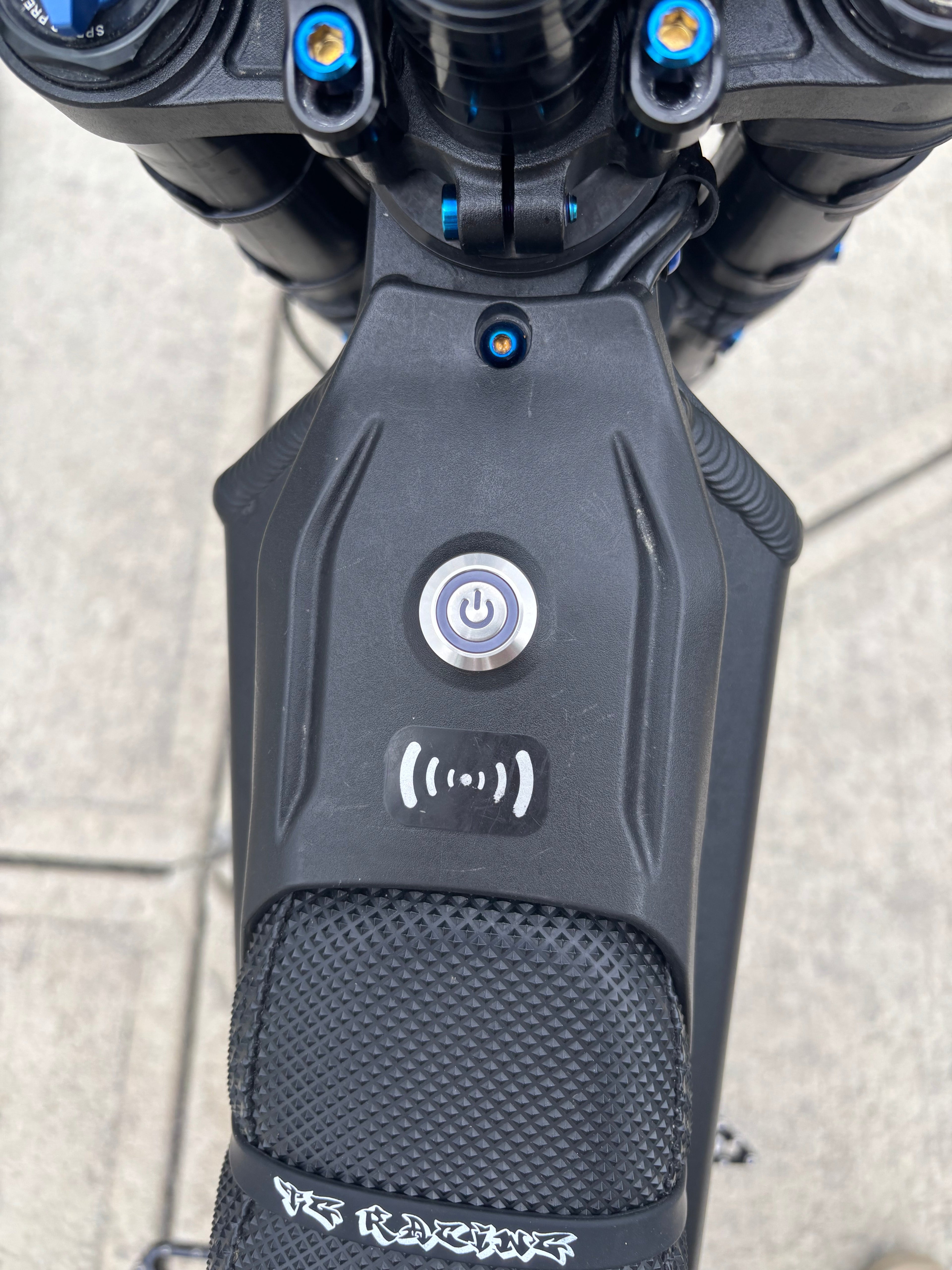 Talaria Ignition Cover Titanium Bolts.
