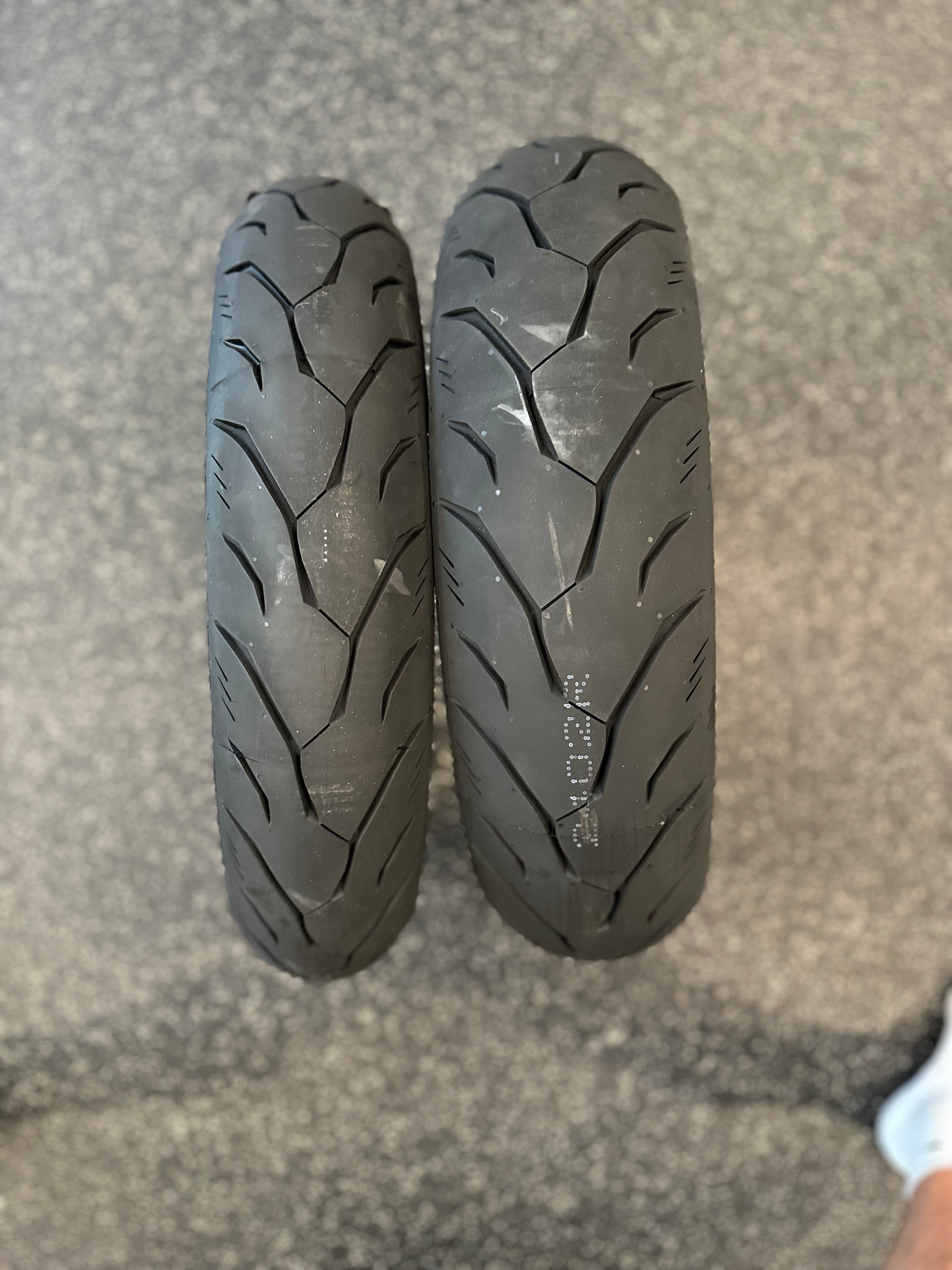 Meryx Wide Chrome Supermotos (4.25 Rear/3.5 Front)