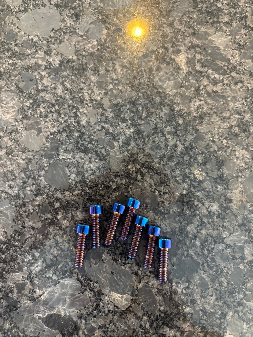 Super 73 Triple Clamp Titanium Bolts.