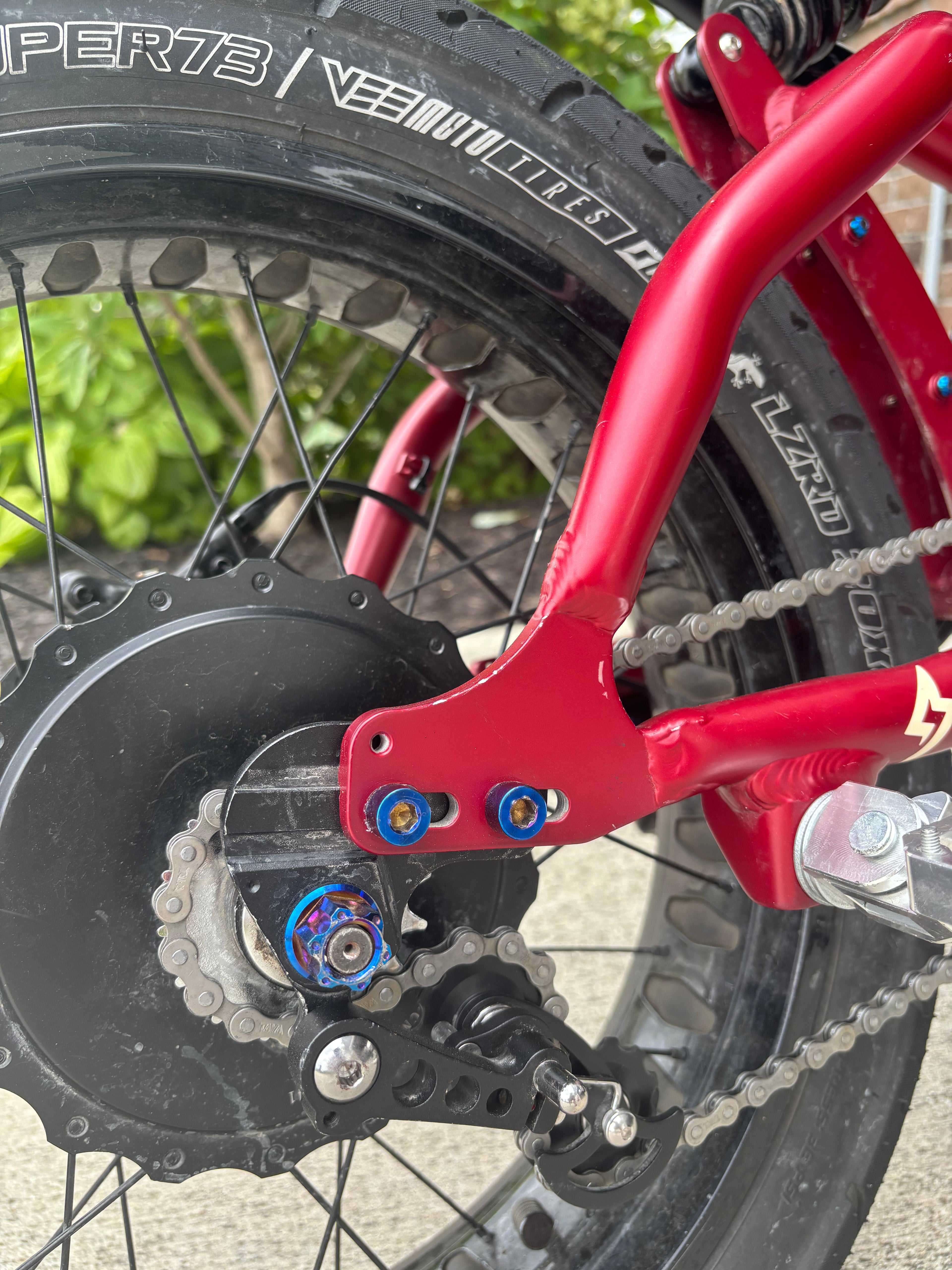 Super 73 Torque Titanium Bolts.