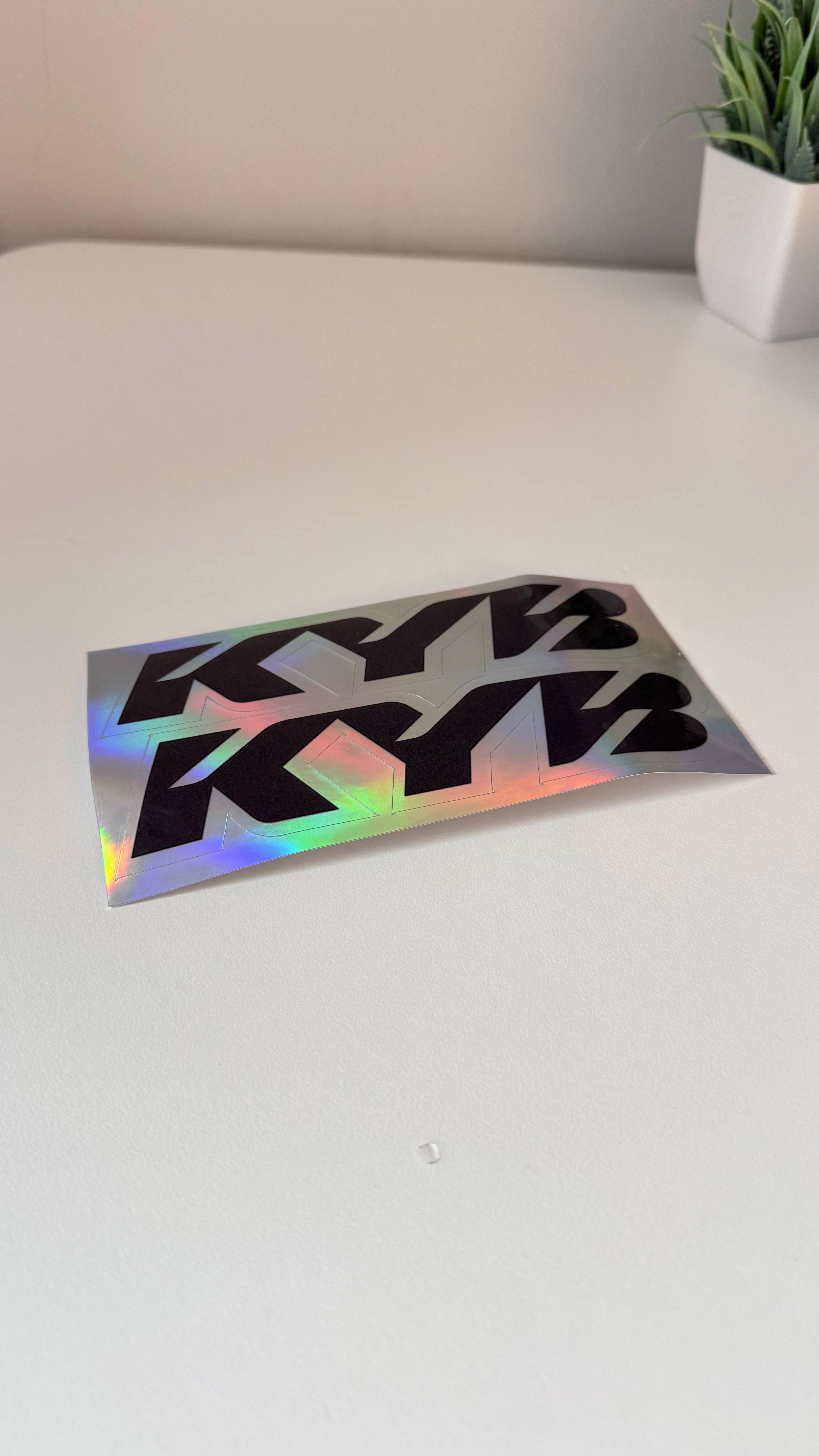 KYB Fork Stickers