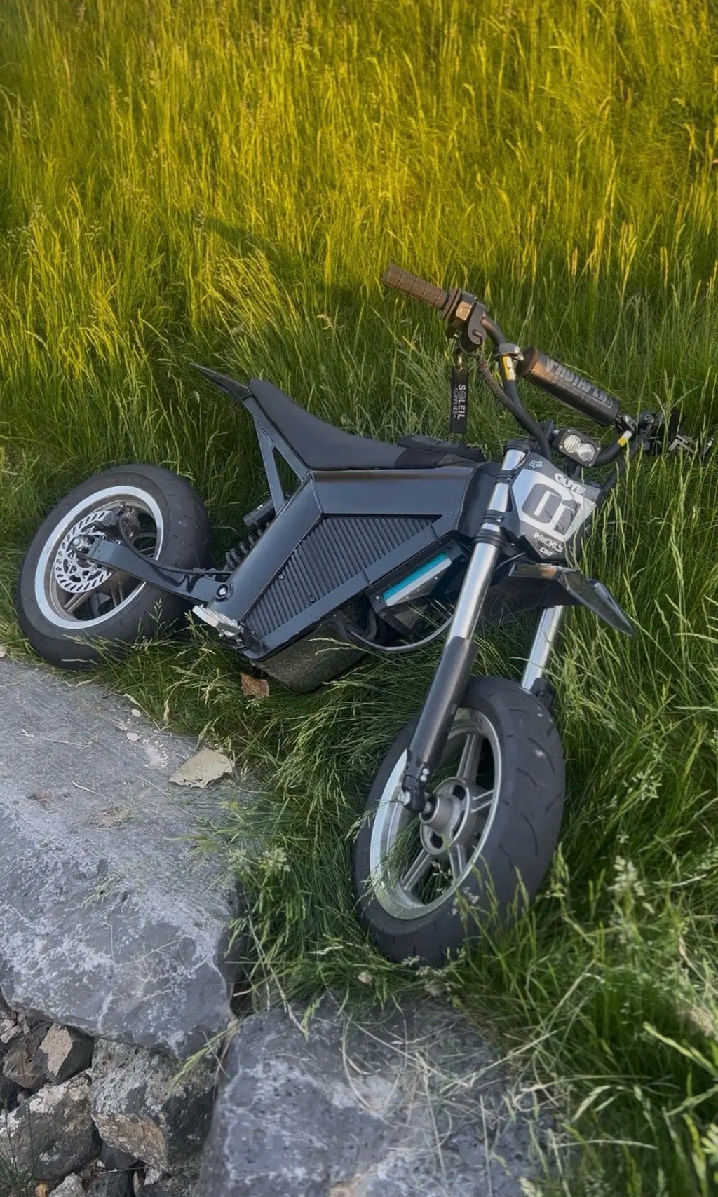 12" Supermoto Chrome Wheelset - Tuttio/Yozma/Heybike/Valintsu/Razor🔥