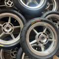 12" Supermoto Chrome Wheelset - Tuttio/Yozma/Heybike/Valintsu/Razor🔥